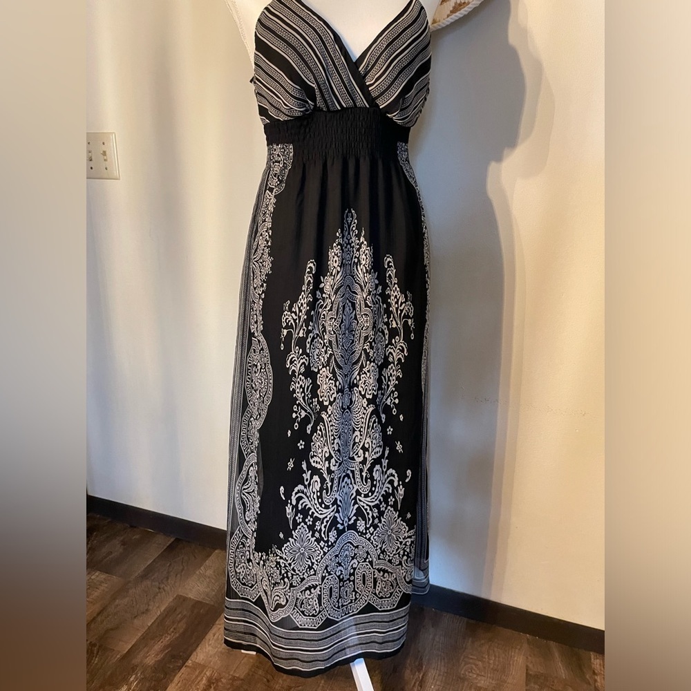 Black boho Sundress Sz M